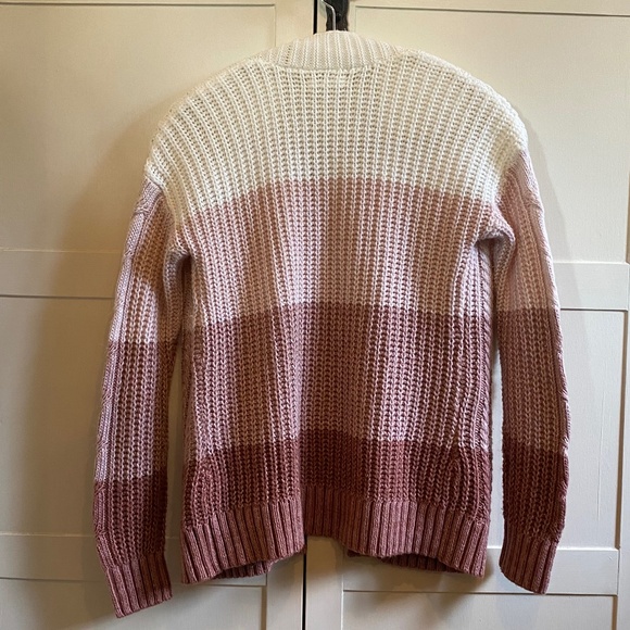 Maurices Ombre Cable Knit Open Front Cardigan - Picture 2 of 5